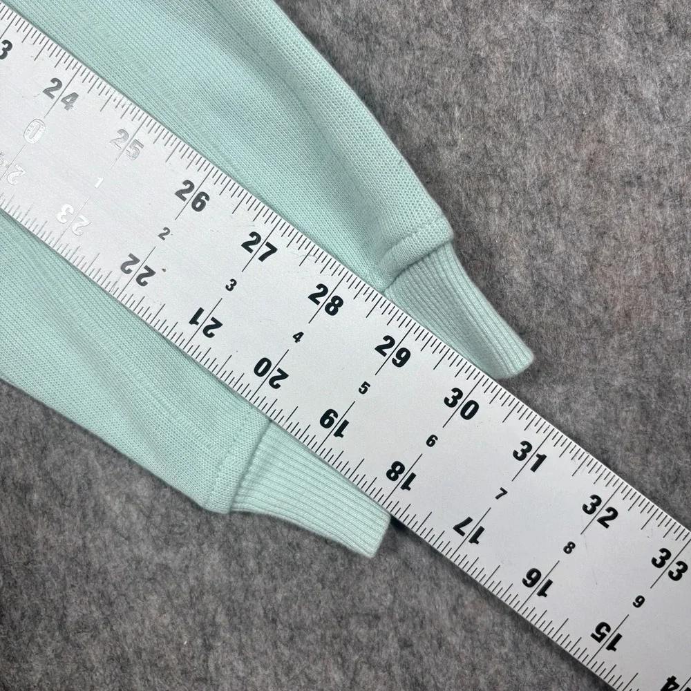 Tolbots Sweater Jacket Women's Size Medium Light Blue‎ Full-Zip Pockets Vintage